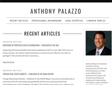 Tablet Screenshot of anthonypalazzo.com